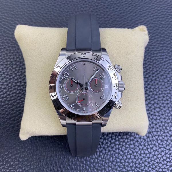 clean factory 116500 116520 men's watch multi-function timer cal. 4130 movement 40 mm 904 l stainless steel ceramic ring mouth sapphire, Slivery;brown
clean factory 116500 116520 men's watch multi-function timer cal. 4130 movement 40 mm 904 l stainless steel ceramic ring mouth sapphire, Slivery;brown