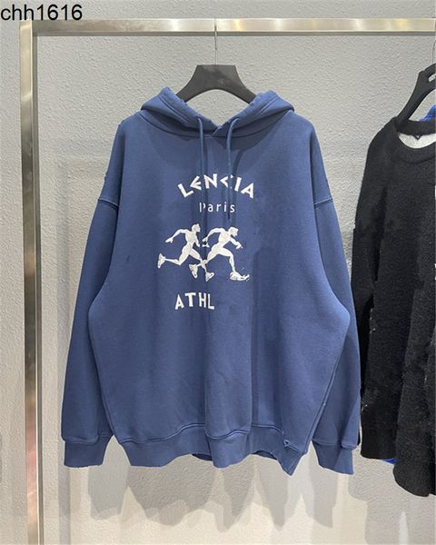 high version balencaigass 21fw autumn and winter new running men printed worn hole fleece hoodie couple hoodie, Black
high version balencaigass 21fw autumn and winter new running men printed worn hole fleece hoodie couple hoodie, Black
