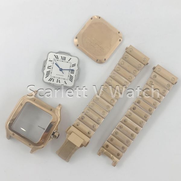 v factory men's mechanical watch 35mm super perfect quality white dial rg bracelet miyota 9015, Slivery;brown
v factory men's mechanical watch 35mm super perfect quality white dial rg bracelet miyota 9015, Slivery;brown