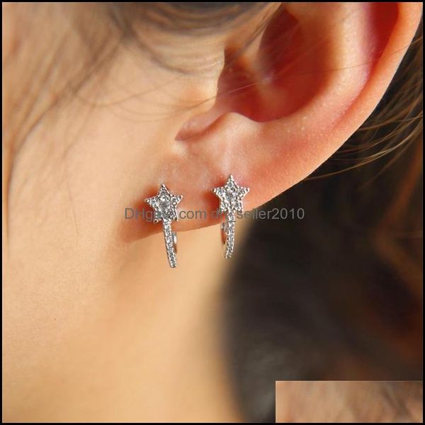 charm elegant star charm earrings tiny mini cute girls jewelry simple delicate dainty cz stacking earring drop delivery 2021 dhseller2 dhbn6, Golden
charm elegant star charm earrings tiny mini cute girls jewelry simple delicate dainty cz stacking earring drop delivery 2021 dhseller2 dhbn6, Golden