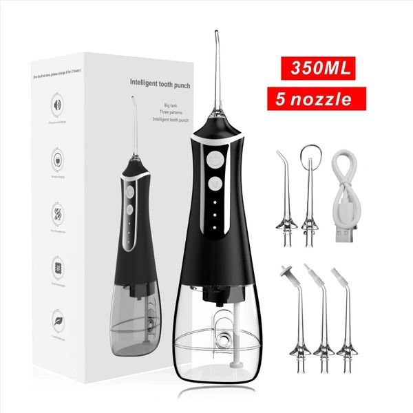 other oral hygiene oral irrigator 3 modes portable rechargeable dental water jet 5 nozzles waterproof 300ml tank water flosser for teeth whi
other oral hygiene oral irrigator 3 modes portable rechargeable dental water jet 5 nozzles waterproof 300ml tank water flosser for teeth whi