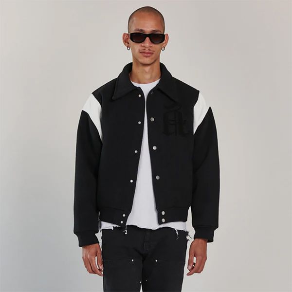 men jacket vintage patchwork embroidery padded coats men's fashion thick casual outwear, Black;brown
men jacket vintage patchwork embroidery padded coats men's fashion thick casual outwear, Black;brown