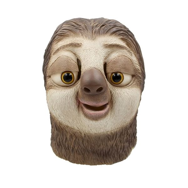 party masks sloth latex mask sloth mask nick wilde latex full head animal mask xmas party cosplay costume prop accessories toy gift 220915
party masks sloth latex mask sloth mask nick wilde latex full head animal mask xmas party cosplay costume prop accessories toy gift 220915