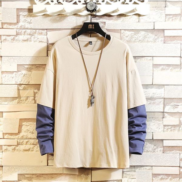 men s t shirts autumn fashion men oversize t shirt mens fake two pieces tshirt long sleeve casual o neck man t 220916, White;black
men s t shirts autumn fashion men oversize t shirt mens fake two pieces tshirt long sleeve casual o neck man t 220916, White;black