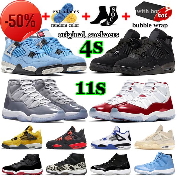 with box jumpman 4 men basketball shoes 11 mens womens sneakers 4s black cat university blue infrared cactus jack cool grey 11s bred outdoor
with box jumpman 4 men basketball shoes 11 mens womens sneakers 4s black cat university blue infrared cactus jack cool grey 11s bred outdoor
