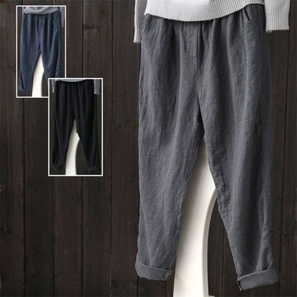 women's pants capris women elastic waist ankle pants casual women's cotton linen pants loose harem trousers female summer solid re, Black;white
women's pants capris women elastic waist ankle pants casual women's cotton linen pants loose harem trousers female summer solid re, Black;white