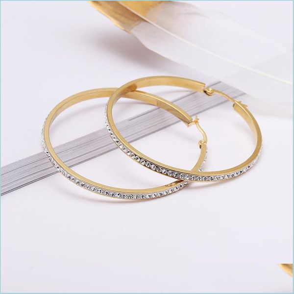 hoop huggie titanium steel crystal diamante gold earrings fashion joyas big earring for women jewelry 330 n2 drop delivery 2021 dhsel dhkyc, Golden;silver
hoop huggie titanium steel crystal diamante gold earrings fashion joyas big earring for women jewelry 330 n2 drop delivery 2021 dhsel dhkyc, Golden;silver