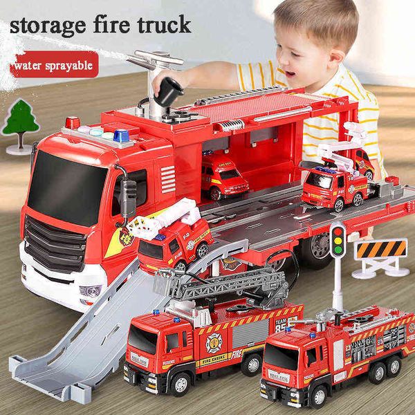 diecast model cars children's city fire truck toy large water spray multi-function parking lot rail car boy child educational gift 0915
diecast model cars children's city fire truck toy large water spray multi-function parking lot rail car boy child educational gift 0915