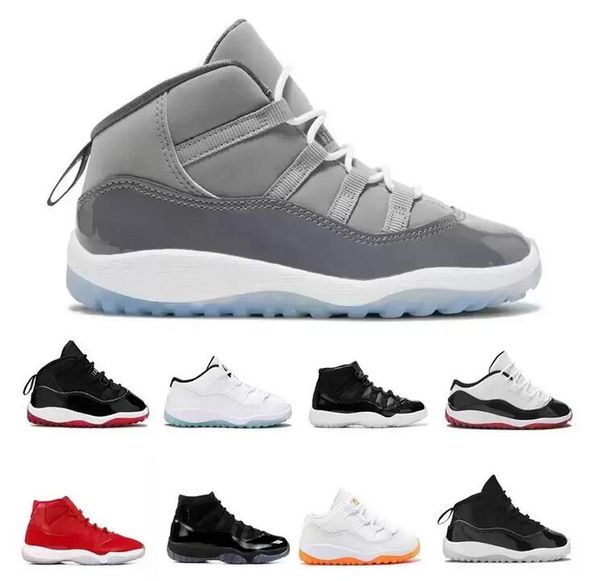 2022 kids 11s kid basketball shoes space cool grey jam bred concords youth fashion boys sneakers children boy girl white athletic toddlers o, Black
2022 kids 11s kid basketball shoes space cool grey jam bred concords youth fashion boys sneakers children boy girl white athletic toddlers o, Black