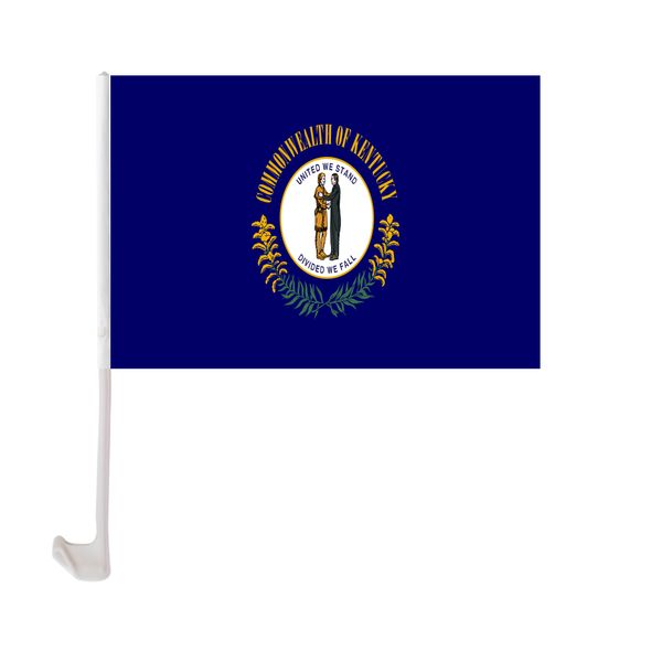 30x45cm kentucky car flag polyester uv protection window clip car decoration banner with flagpole
30x45cm kentucky car flag polyester uv protection window clip car decoration banner with flagpole