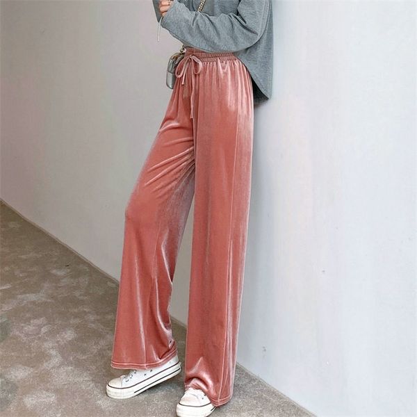 women's pants capris dasswei fashion velour wide leg pants for women autumn winter casual high waist solid long loose straight trousers, Black;white
women's pants capris dasswei fashion velour wide leg pants for women autumn winter casual high waist solid long loose straight trousers, Black;white