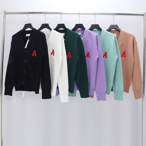 cardigan sweater for mens designer sweaters with heart and letter embroidery knit hoodies design clothing long sleeve sweatshirts 5 colors, White;black
cardigan sweater for mens designer sweaters with heart and letter embroidery knit hoodies design clothing long sleeve sweatshirts 5 colors, White;black