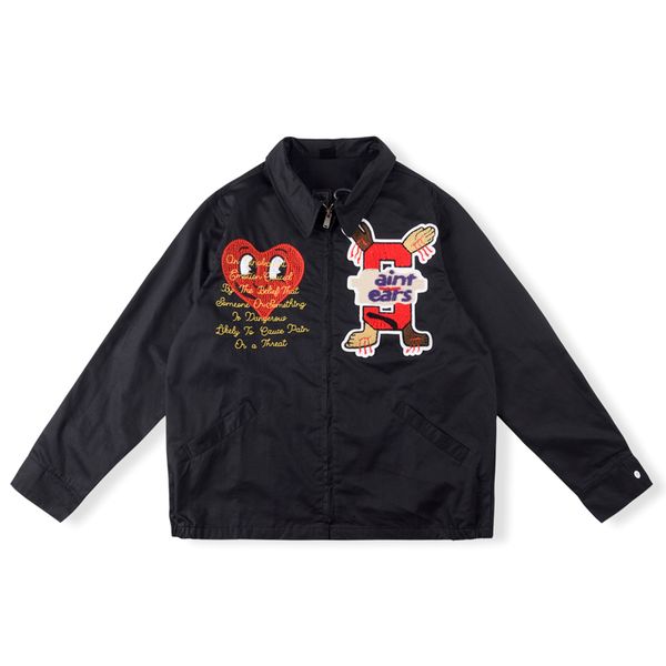 22fw autumn winter usa japan collaborate coat men women high street love heat outerwear wind proof towel embroidery jacket, Black;brown
22fw autumn winter usa japan collaborate coat men women high street love heat outerwear wind proof towel embroidery jacket, Black;brown