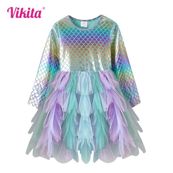 girls dresses vikita girls mermaid dress baby girls toddlers cotton vestidos children autumn winter long sleeve clothes kids fish scales spa, Red;yellow
girls dresses vikita girls mermaid dress baby girls toddlers cotton vestidos children autumn winter long sleeve clothes kids fish scales spa, Red;yellow