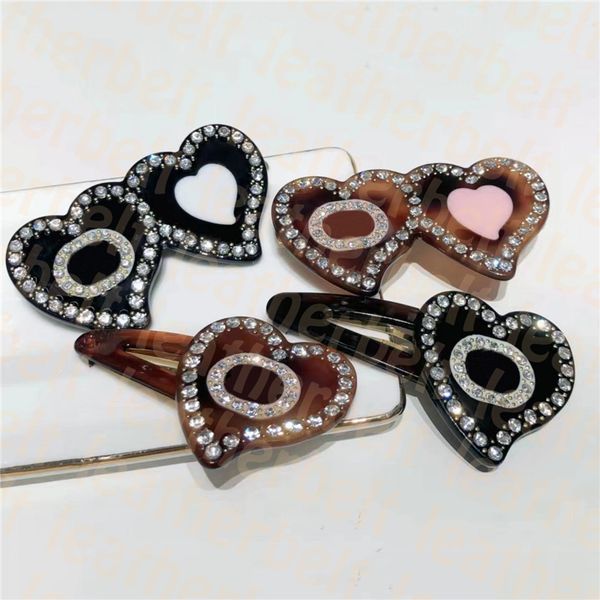 double letter barrettes retro heart hair clips fashion crystal hairpins designer leopard barrettes without box, Golden;silver
double letter barrettes retro heart hair clips fashion crystal hairpins designer leopard barrettes without box, Golden;silver