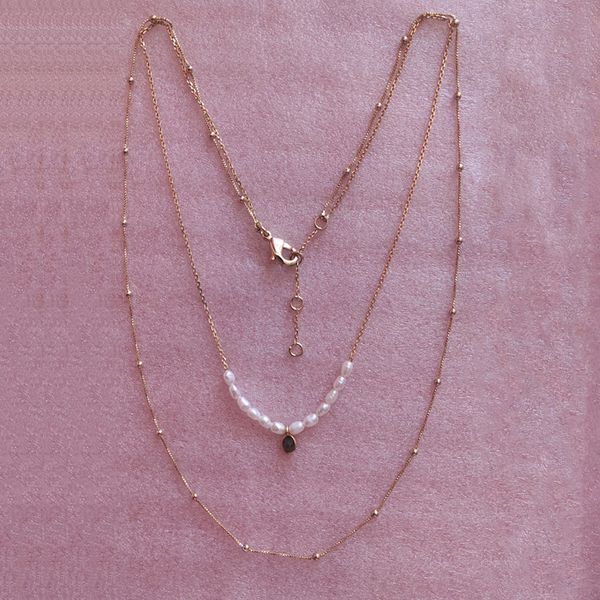 ennis graduated multi-layered chain imitation pearl fashion necklace various specifications quality assurance, Black
ennis graduated multi-layered chain imitation pearl fashion necklace various specifications quality assurance, Black