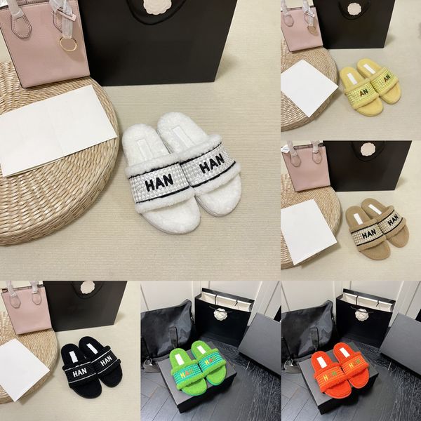 fluffy slippers embroidery letter women decor furry slides lamb wool fur plush flip flops female flat indoor slippers luxury designer shoes, Black
fluffy slippers embroidery letter women decor furry slides lamb wool fur plush flip flops female flat indoor slippers luxury designer shoes, Black