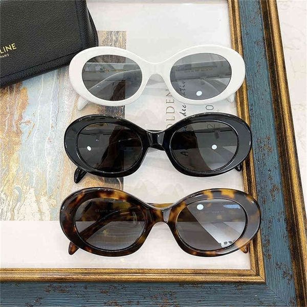luxury sunglasses oval glasses glasses for men and women to decorate your eyes, White;black
luxury sunglasses oval glasses glasses for men and women to decorate your eyes, White;black