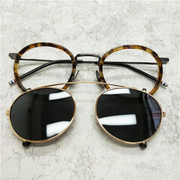 brand eyeglasses optical glasses frame with polarized lenses vintage sunglasses tb710 men women spectacle frames myopia eyewear231a, Silver
brand eyeglasses optical glasses frame with polarized lenses vintage sunglasses tb710 men women spectacle frames myopia eyewear231a, Silver