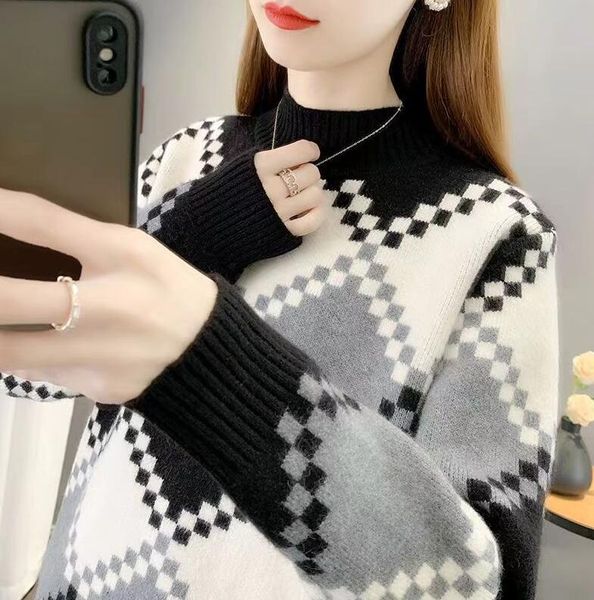 women sweater designer cardigans knitted loose coat double luxury letter printed sweaters ladies outer wear thick streetwear, White;black
women sweater designer cardigans knitted loose coat double luxury letter printed sweaters ladies outer wear thick streetwear, White;black