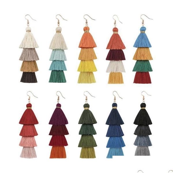 dangle chandelier fashion bohemian tassel crystal long earrings white red silk fabric drop dangle for women jewelry 34q2 delivery 202 dhgav, Silver
dangle chandelier fashion bohemian tassel crystal long earrings white red silk fabric drop dangle for women jewelry 34q2 delivery 202 dhgav, Silver
