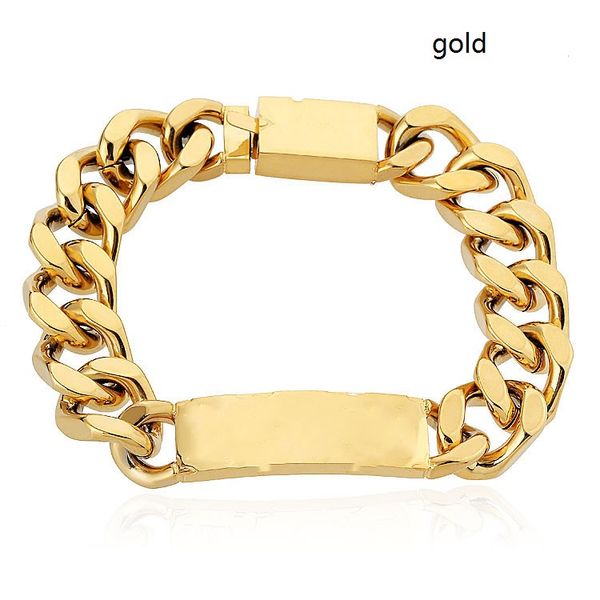 designer men's hand links fashion link chain personality stainless steel designer couple gold blue silver bracelets chains jewelry brac, Black
designer men's hand links fashion link chain personality stainless steel designer couple gold blue silver bracelets chains jewelry brac, Black