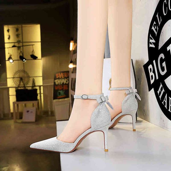 286-a2 sandals style women's shoes fashion high-heeled thin heel hollow shallow mouth pointed flat head sandals with back bow, Black
286-a2 sandals style women's shoes fashion high-heeled thin heel hollow shallow mouth pointed flat head sandals with back bow, Black
