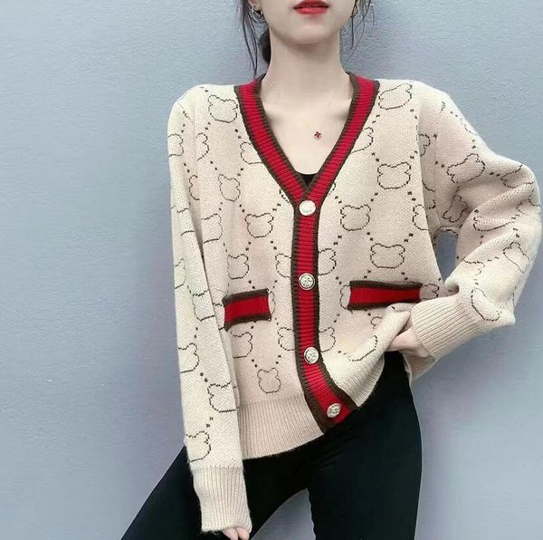 new women sweaters long sleeve casual cardigan v-neck patchwork knit sweater fashion spatching letter print jacket, White;black
new women sweaters long sleeve casual cardigan v-neck patchwork knit sweater fashion spatching letter print jacket, White;black
