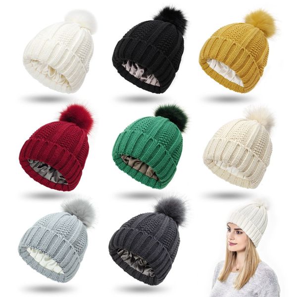 thick warm winter winter hat knitted plus velvet comfortable wool lined beanies for women with artificial ball fleece ski beanie cpa4362 f09, Yellow
thick warm winter winter hat knitted plus velvet comfortable wool lined beanies for women with artificial ball fleece ski beanie cpa4362 f09, Yellow