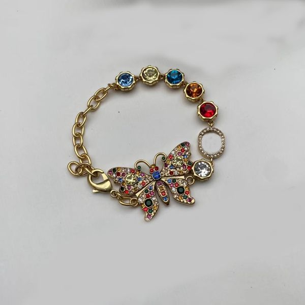 new link bracelet classic popular light luxury brand designer butterfly diamond gemstone wedding party jewelry with box, Black
new link bracelet classic popular light luxury brand designer butterfly diamond gemstone wedding party jewelry with box, Black