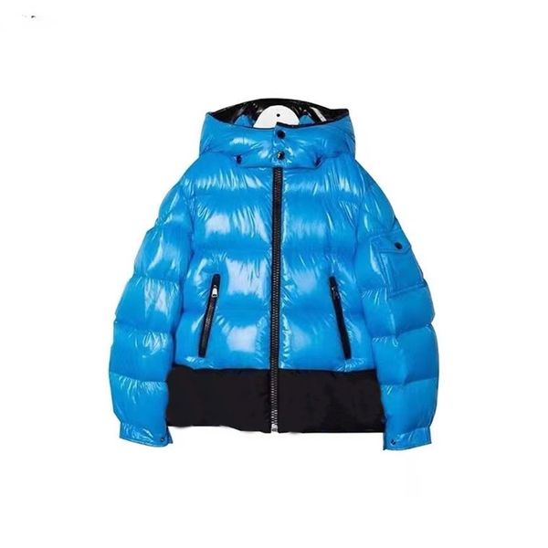 baby designer clothes down coat 2022 boys fashion kids clothing in four colors winter warm outwear with hood for children and children', Blue;gray
baby designer clothes down coat 2022 boys fashion kids clothing in four colors winter warm outwear with hood for children and children', Blue;gray