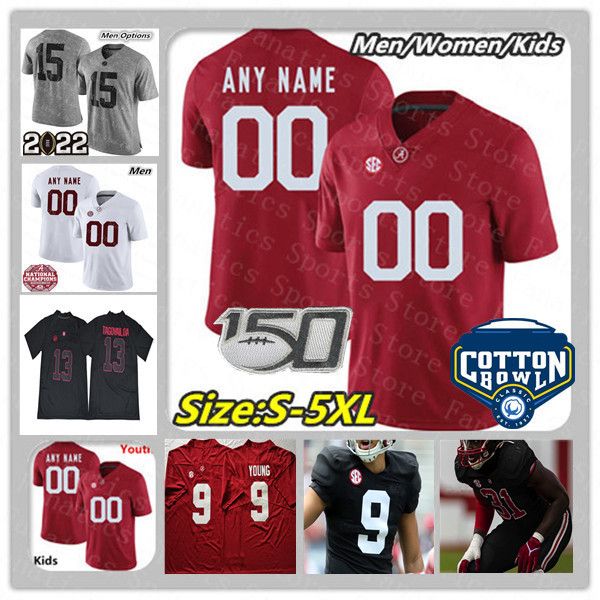 american college football wear ncaa alabama crimson tide jerseys bryce young jase mcclellan jahmyr gibbs traeshon holden prentice jermaine b, Black
american college football wear ncaa alabama crimson tide jerseys bryce young jase mcclellan jahmyr gibbs traeshon holden prentice jermaine b, Black