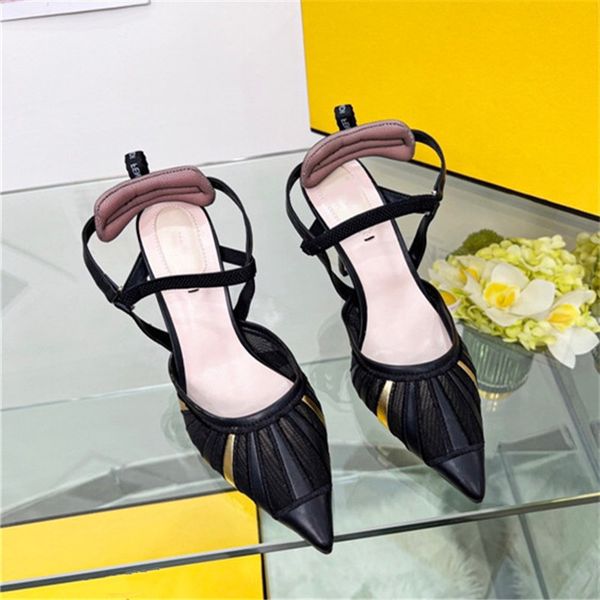 womens high heel sandals colorblock breathable mesh pointed toe stiletto dress shoes size 35-40, Black
womens high heel sandals colorblock breathable mesh pointed toe stiletto dress shoes size 35-40, Black