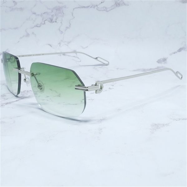 luxury designer sunglasses men eyewear protect shades for women vintage wholesale polygon rimless metal sun glasses gafas de sol, White;black
luxury designer sunglasses men eyewear protect shades for women vintage wholesale polygon rimless metal sun glasses gafas de sol, White;black