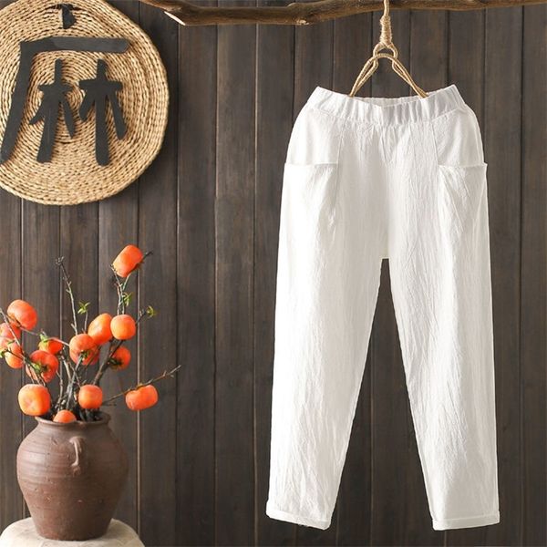 women's pants capris shimai plus size women cotton pants summer elastic waist loose casual white harem pants women's pocket cotton, Black;white
women's pants capris shimai plus size women cotton pants summer elastic waist loose casual white harem pants women's pocket cotton, Black;white