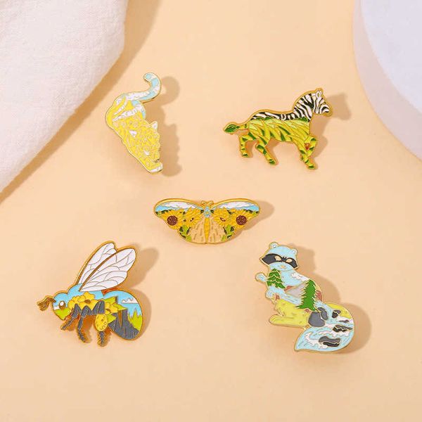 new animal color alloy brooch creative cartoon zebra butterfly fly pattern bag jewelry badge, Gray
new animal color alloy brooch creative cartoon zebra butterfly fly pattern bag jewelry badge, Gray