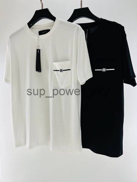 amirs mens original single short-sleeved fashion simple t-shirt designer tee letter front and back printing, White;black
amirs mens original single short-sleeved fashion simple t-shirt designer tee letter front and back printing, White;black