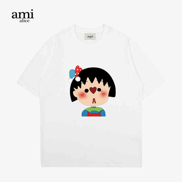 mens womens t shirt amii cotton alice short sleeved men's and women's cotton t-shirts couple's casual 2022 fashion loose casu, White;black
mens womens t shirt amii cotton alice short sleeved men's and women's cotton t-shirts couple's casual 2022 fashion loose casu, White;black