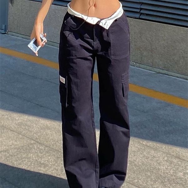 women's pants capris casual cargo pants women straight high waist baggy pants fashion slim cotton black wide leg work trousers comfy y2, Black;white
women's pants capris casual cargo pants women straight high waist baggy pants fashion slim cotton black wide leg work trousers comfy y2, Black;white
