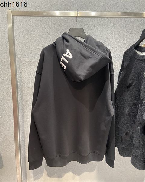 high version balencaigass ins 21fw autumn and winter new hat printed letters couple paris terry hoodie sweater, Black
high version balencaigass ins 21fw autumn and winter new hat printed letters couple paris terry hoodie sweater, Black