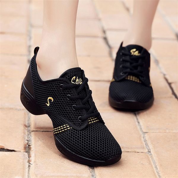dress shoes sports feature soft outsole breath women practice sneakers for woman modern jazz dance zapatos mujer 220915, Black
dress shoes sports feature soft outsole breath women practice sneakers for woman modern jazz dance zapatos mujer 220915, Black