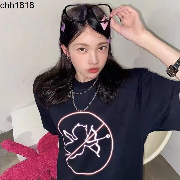 correct vetementss legal tide brand items witt cute angel cupid printed men's and women's short sleeve t-shirt, White;black
correct vetementss legal tide brand items witt cute angel cupid printed men's and women's short sleeve t-shirt, White;black