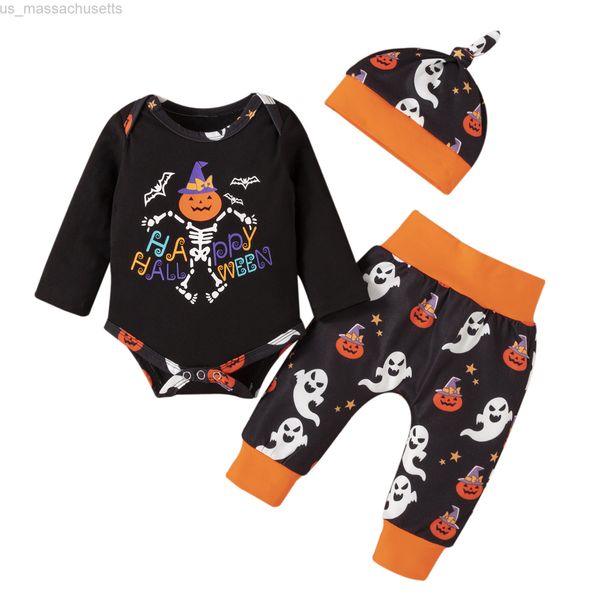 special occasions citgeett autumn halloween newborn baby girls boys outfits letter print long sleeve romper pants cap clothes set l220915, Blue
special occasions citgeett autumn halloween newborn baby girls boys outfits letter print long sleeve romper pants cap clothes set l220915, Blue