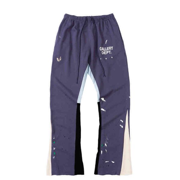 fashion galleryes casual pants dept painted ink hand splashing stitching high street micro horn men's brand ins, Black
fashion galleryes casual pants dept painted ink hand splashing stitching high street micro horn men's brand ins, Black