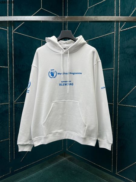 men's hoodies sweatshirts correct version of balencaigass b's autumn and winter new world food program charity co branded plush ho, Black
men's hoodies sweatshirts correct version of balencaigass b's autumn and winter new world food program charity co branded plush ho, Black
