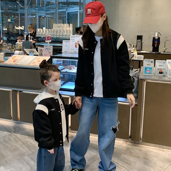 family matching outfits mother kids spring autumn fashion active baseball jacket young children baby girl clothes outerwear coat l220916, Blue
family matching outfits mother kids spring autumn fashion active baseball jacket young children baby girl clothes outerwear coat l220916, Blue