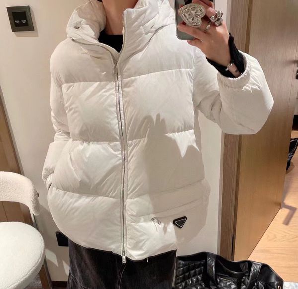 womens down jackets designer coat mens parkas fashion matching inverted triangle pattern winter cotton padded clothes keep warm, Black
womens down jackets designer coat mens parkas fashion matching inverted triangle pattern winter cotton padded clothes keep warm, Black