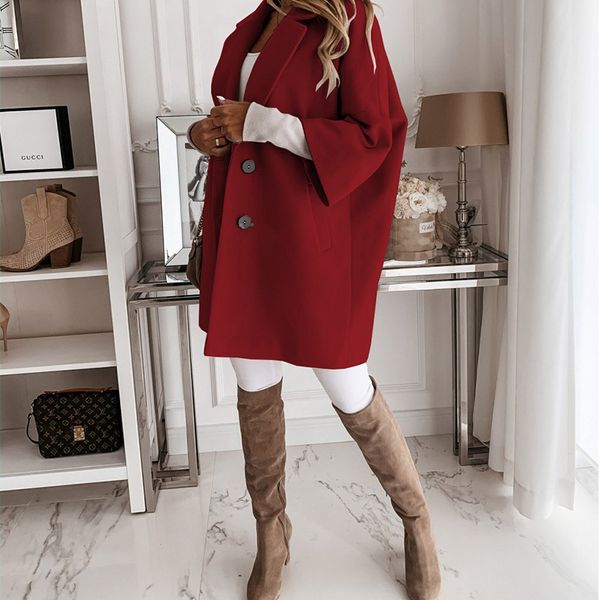 new three-quarter sleeve woolen coat 2022 autumn and winter button lapel pocket coats, Tan;black
new three-quarter sleeve woolen coat 2022 autumn and winter button lapel pocket coats, Tan;black