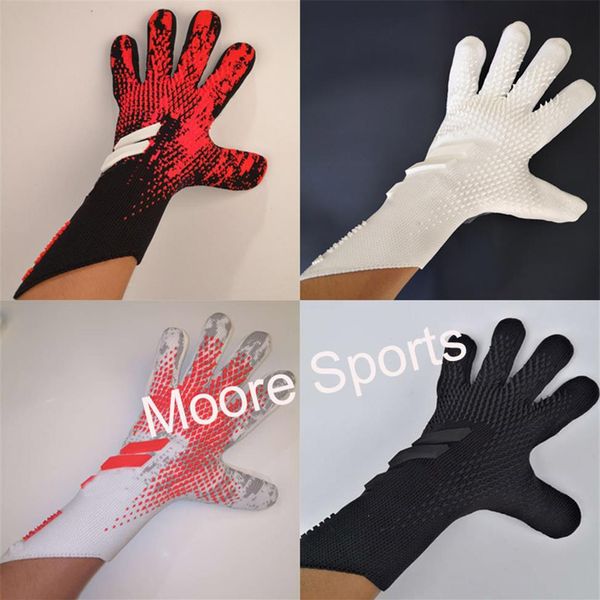 men goalkeeper gloves thick latex football without finger protection keeper gloves goalie training gloves292b, Black
men goalkeeper gloves thick latex football without finger protection keeper gloves goalie training gloves292b, Black