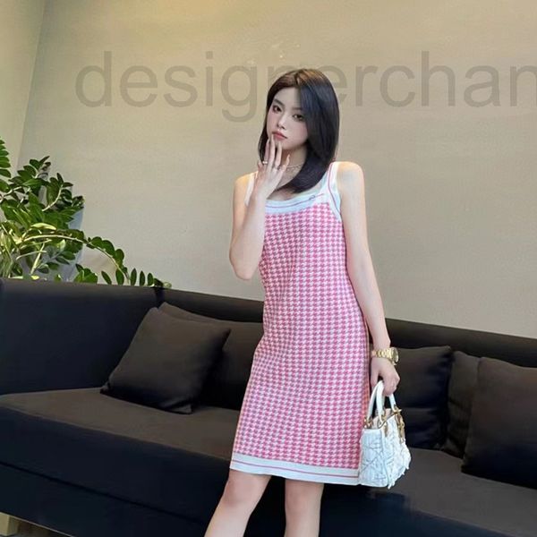 casual dresses designer knitted women's thousand bird check pink suspender dress clothing 2022 summer new style niche, Black;gray
casual dresses designer knitted women's thousand bird check pink suspender dress clothing 2022 summer new style niche, Black;gray